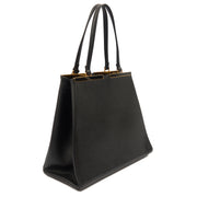 Picture of Fendi Shoulder Bag 2Jour - Medium  in Black, Leather