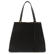 Picture of Fendi Shoulder Bag 2Jour - Medium  in Black, Leather