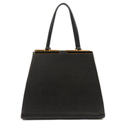 Picture of Fendi Shoulder Bag 2Jour - Medium  in Black, Leather