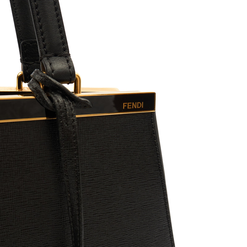Picture of Fendi Shoulder Bag 2Jour - Medium  in Black, Leather