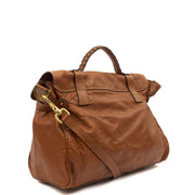 Picture of Mulberry Satchel Alexa in Oak, Leather