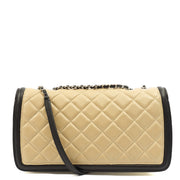 Picture of Chanel Shoulder Bag Classic Flap - Vertical Quilt in Neutral, Lambskin Leather