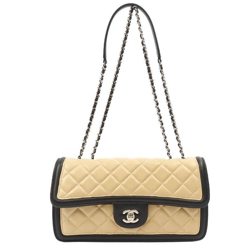 Picture of Chanel Shoulder Bag Classic Flap - Vertical Quilt in Neutral, Lambskin Leather