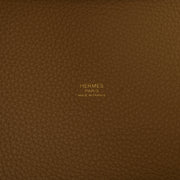 Picture of Hermes Tote Picotin 18 in Trench, Clemence Leather
