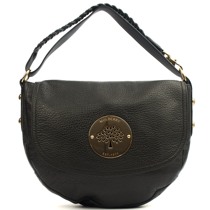 Picture of Mulberry Satchel Daria Satchel in Black, Leather