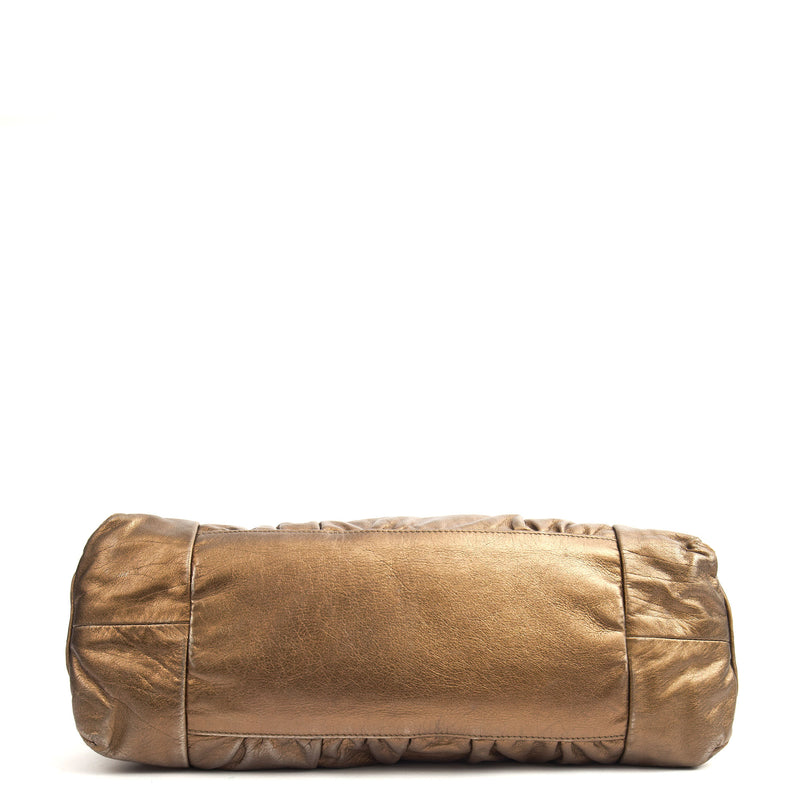 Picture of Gucci Tote Hysteria Hobo - Medium in Bronze, Leather
