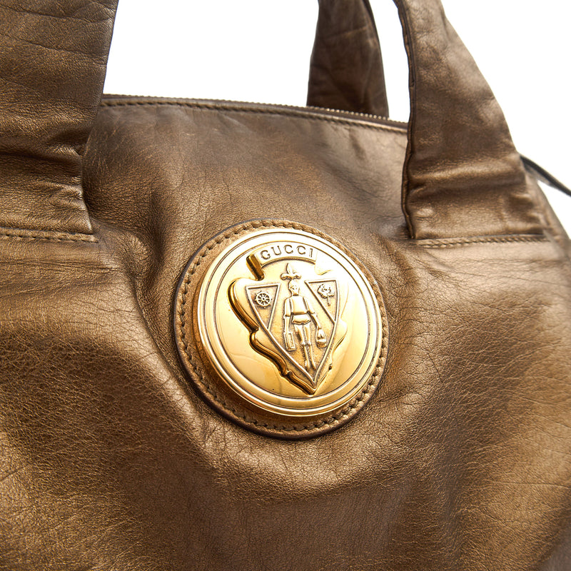 Picture of Gucci Tote Hysteria Hobo - Medium in Bronze, Leather