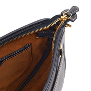 Picture of Mulberry Cross Body Brockwell in Navy, Calfskin Leather