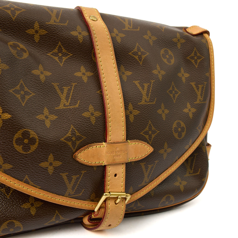 Picture of Louis Vuitton Cross Body Saumur 35 in Monogram, Calfskin Leather