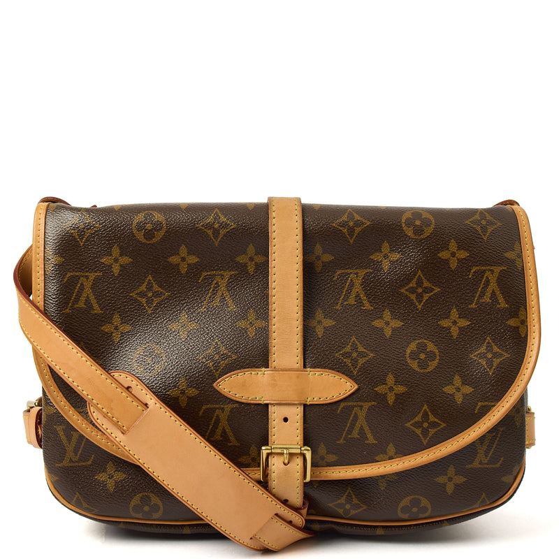 Picture of Louis Vuitton Cross Body Saumur 35 in Monogram, Calfskin Leather