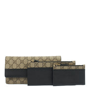 Picture of Gucci Purse Wallet in GG Supreme, Leather
