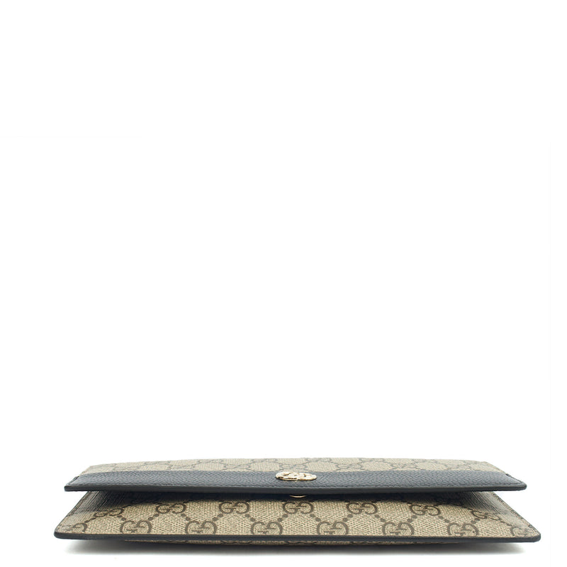 Picture of Gucci Purse Wallet in GG Supreme, Leather