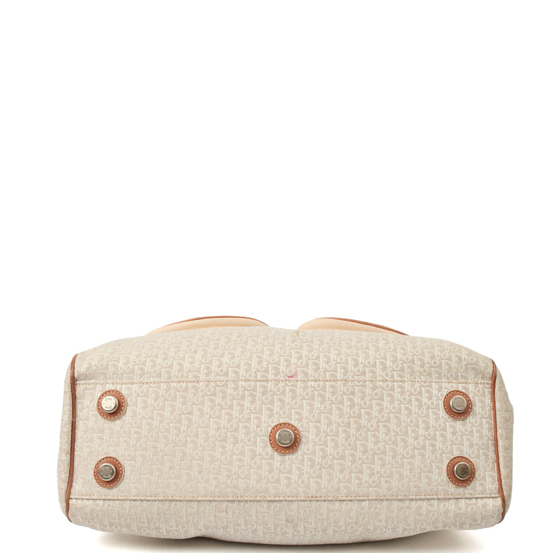 Picture of Christian Dior Shoulder Bag My Dior Frame Bag in Neutral, Fabric