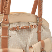 Picture of Christian Dior Shoulder Bag My Dior Frame Bag in Neutral, Fabric
