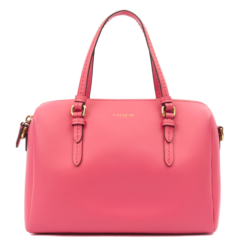 Picture of Coach Top Handle Bennett Bag in True Pink, Leather
