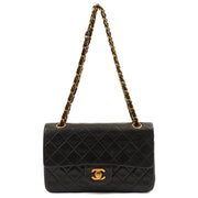 Picture of Chanel Cross Body Classic Double Flap - Small in Black, Lambskin Leather