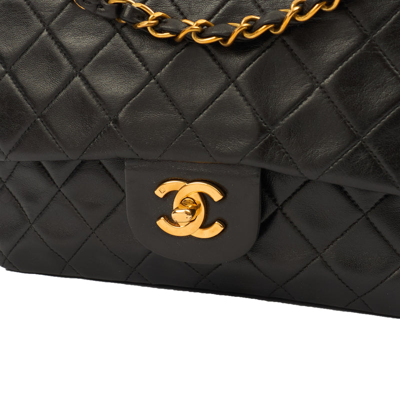 Picture of Chanel Cross Body Classic Double Flap - Small in Black, Lambskin Leather
