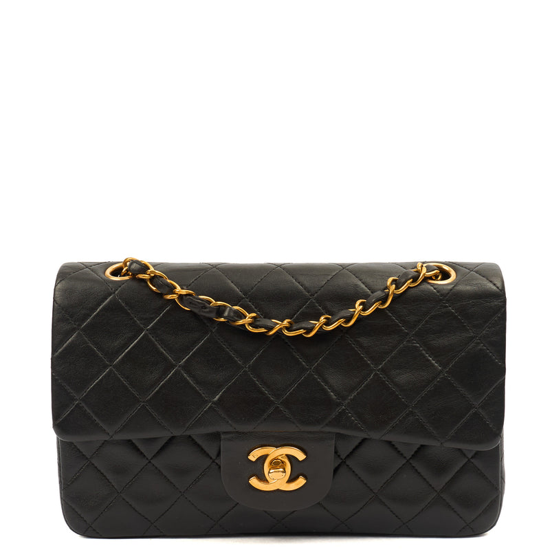 Picture of Chanel Cross Body Classic Double Flap - Small in Black, Lambskin Leather