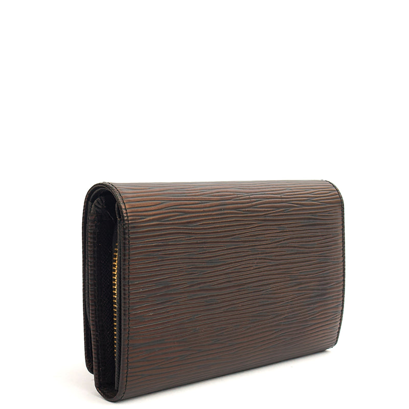 Picture of Louis Vuitton Wallet Wallet in Black, Epi Leather