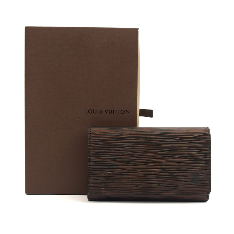 Picture of Louis Vuitton Wallet Wallet in Black, Epi Leather