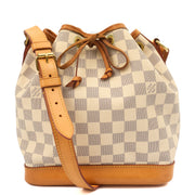 Picture of Louis Vuitton Bucket Bag Noe in Damier Azur, Canvas
