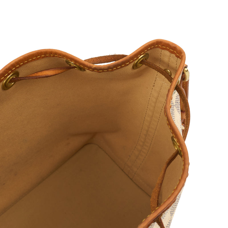 Picture of Louis Vuitton Bucket Bag Noe in Damier Azur, Canvas