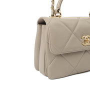 Picture of Chanel Top Handle Trendy CC in Grey, Lambskin Leather