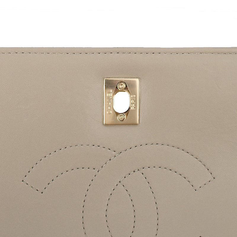 Picture of Chanel Top Handle Trendy CC in Grey, Lambskin Leather