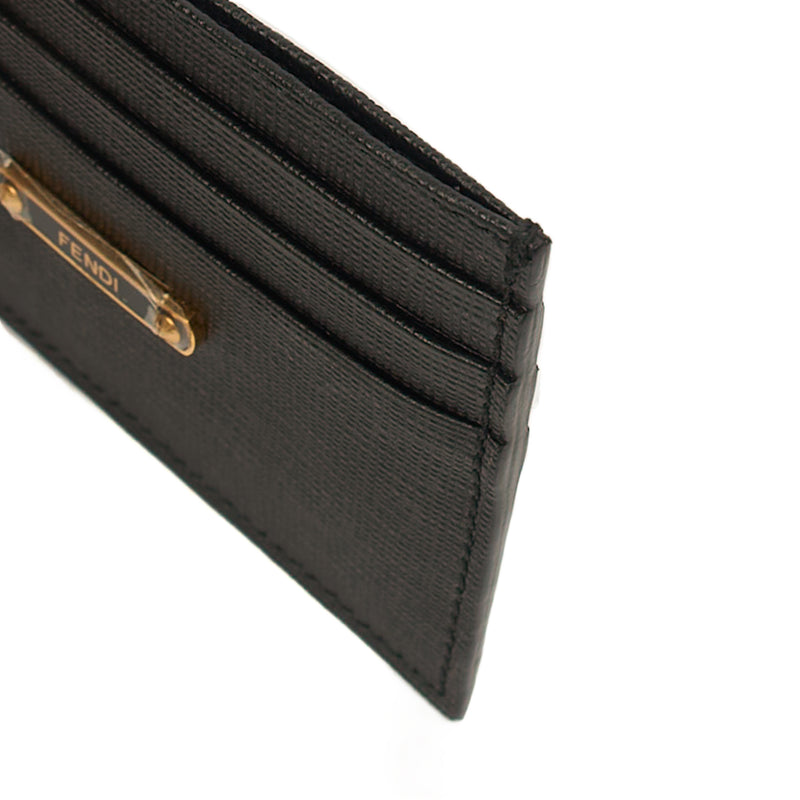 Picture of Fendi Wallet Card Holder in Black, Leather
