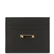 Picture of Fendi Wallet Card Holder in Black, Leather