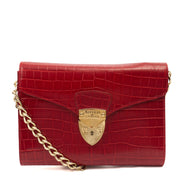 Picture of Aspinal of London Cross Body Mayfair - Mini in Red, invalid