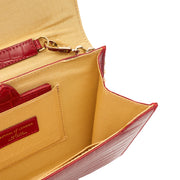 Picture of Aspinal of London Cross Body Mayfair - Mini in Red, invalid