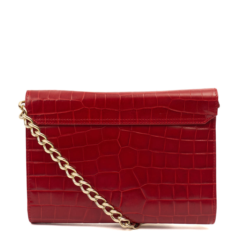 Picture of Aspinal of London Cross Body Mayfair - Mini in Red, invalid