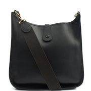 Picture of Hermes Cross Body Evelyne 33 in Black, Togo Leather