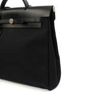 Picture of Hermes Tote Herbag Zip 39 in Black, Fabric