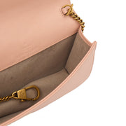 Picture of Gucci Cross Body Marmont Wallet On Chain in Bronze, Exotic Effect Leather