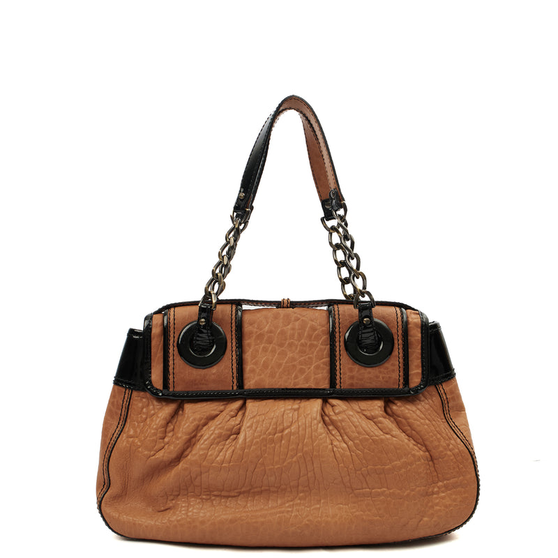 Picture of Fendi Shoulder Bag B Buckle Shoulder Bag in Brown, Leather