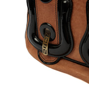 Picture of Fendi Shoulder Bag B Buckle Shoulder Bag in Brown, Leather