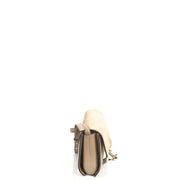 Picture of Chloe Cross Body Faye - Wallet on Strap in Motty Grey, Calfskin Leather