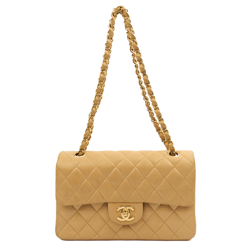 Picture of Chanel Shoulder Bag Classic Double Flap - Small in Neutral, Lambskin Leather