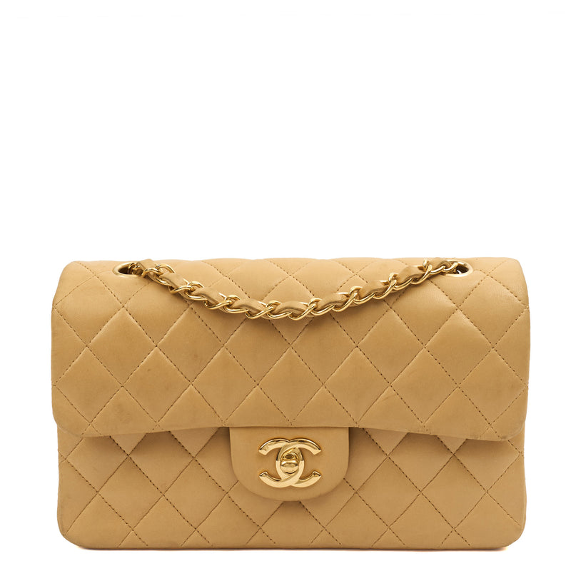 Picture of Chanel Shoulder Bag Classic Double Flap - Small in Neutral, Lambskin Leather