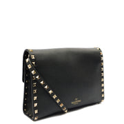 Picture of Valentino Cross Body Rockstud Crossbody Bag - Small in Black, Leather