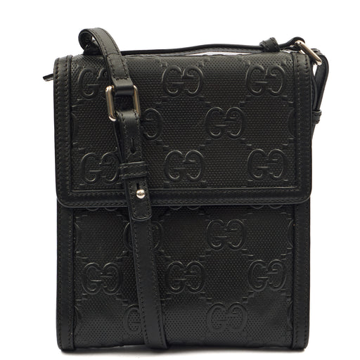 Picture of Gucci Cross Body Messenger in Black, Leather