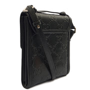 Picture of Gucci Cross Body Messenger in Black, Leather