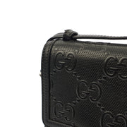 Picture of Gucci Cross Body Messenger in Black, Leather