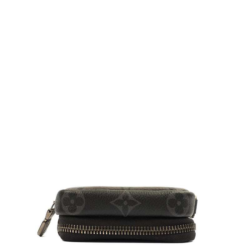 Picture of Louis Vuitton Cross Body  LOUIS VUITTON X NIGO Flap Double Phone Pouch in Damier Graphite, Leather