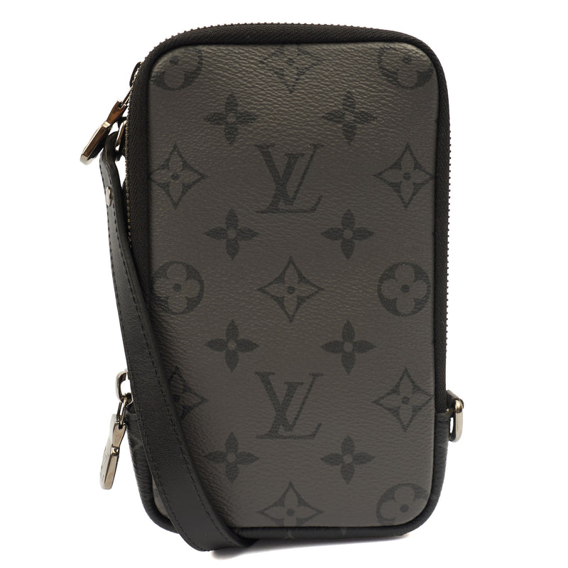 Picture of Louis Vuitton Cross Body  LOUIS VUITTON X NIGO Flap Double Phone Pouch in Damier Graphite, Leather