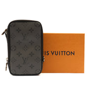 Picture of Louis Vuitton Cross Body  LOUIS VUITTON X NIGO Flap Double Phone Pouch in Damier Graphite, Leather