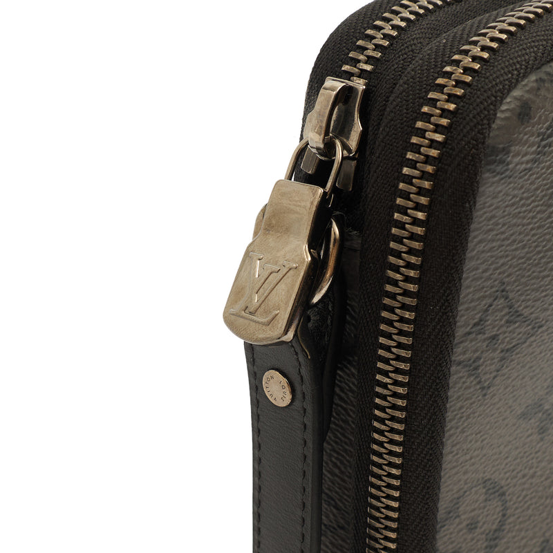 Picture of Louis Vuitton Cross Body  LOUIS VUITTON X NIGO Flap Double Phone Pouch in Damier Graphite, Leather