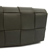 Picture of Bottega Veneta Cross Body Cassette Belt Bag in Green, Intrecciato Nappa